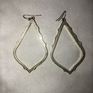 Gold Kendra Scott earrings